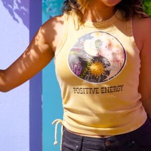 Positive Energy Tank - Self Esteem women’s size‎ large